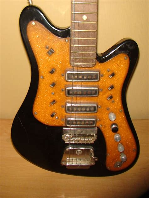 Stella Electric Guitar Ussr Soviet Russian Vintage Vintage Reverb