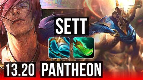 Sett Vs Pantheon Top 31m Mastery 1500 Games 526 Na Master