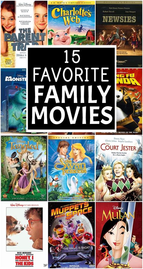 What are good or decent movies on netflix that are not comedies or romantic or too much action movies ? 15 favorite family movies - Everyday Reading
