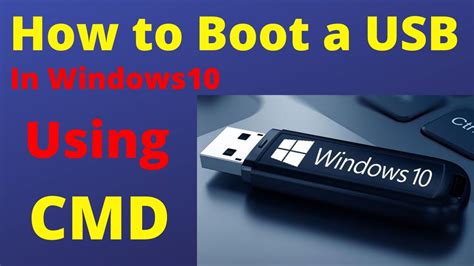 How To Create A Bootable Usb Flash Drive Via Cmd Usb Booting In