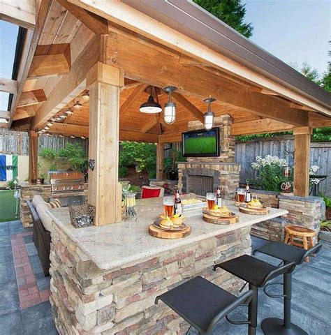 58 Comfortable Backyard Gazebo Design Ideas Backyard Pavilion