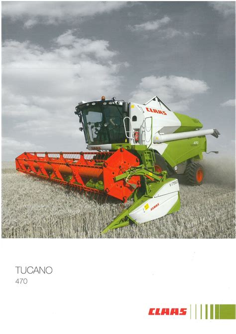 Claas Combine Tucano 470 Brochure