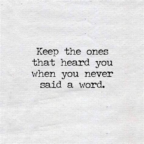 Never Said A Word Life Quotes Words Sayings