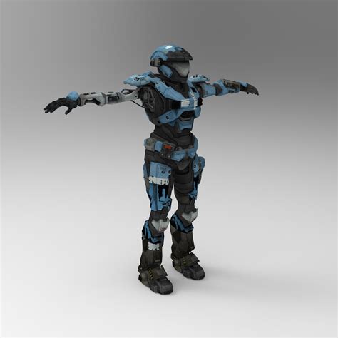Kat Halo Reach Noble 6 Team Armor Wearable Template For Eva Etsy Canada