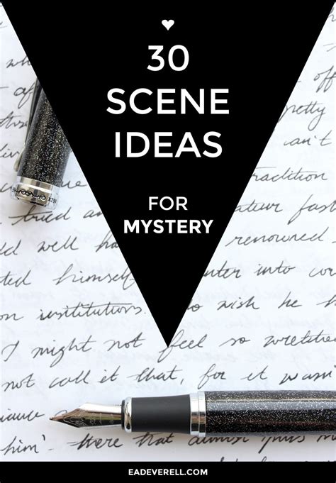 mystery writing prompts 30 scene ideas for mystery and suspense