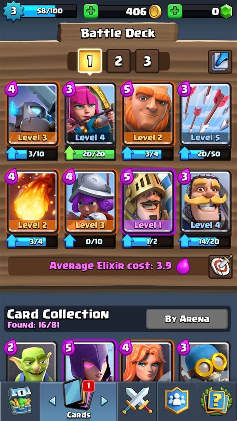 Clash Royale Arena 5 Deck - New to the game, just reached Arena 2. How would you improve this deck