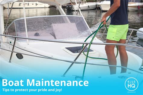 Boat Maintenance Boat Care Checklist Blue Hq