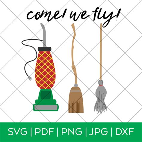 Come We Fly Hocus Pocus Halloween SVG - Pineapple Paper Co.