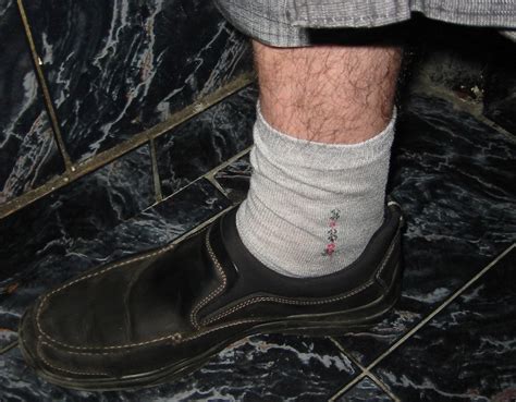 Img6100 Straight Hairy Guy Socks And Shoe Rosavalter Flickr