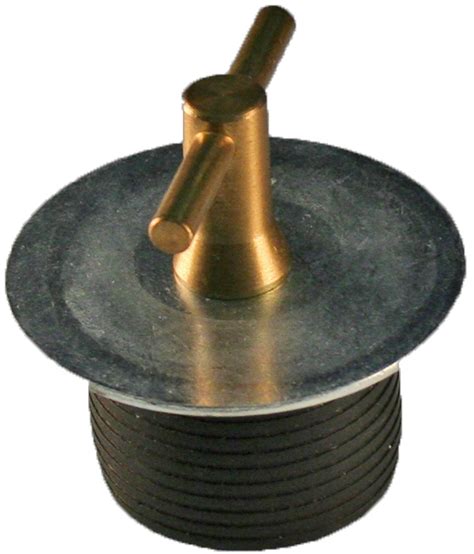 Shaw Plugs 52004 Turn Tite Expandable Neoprene Rubber Plug With Brass