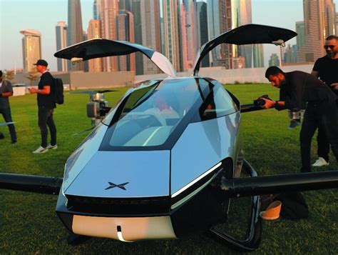 Dubai Hosts Worlds First Public Flight Of Two Seater Flying Car