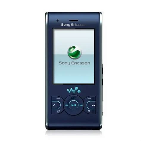 Blue Refurbished Sony Ericsson Walkman W595 Memory Size 4gb At Rs