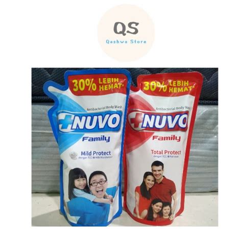 Jual Nuvo Ml Body Wash Sabun Mandi Cair Shopee Indonesia