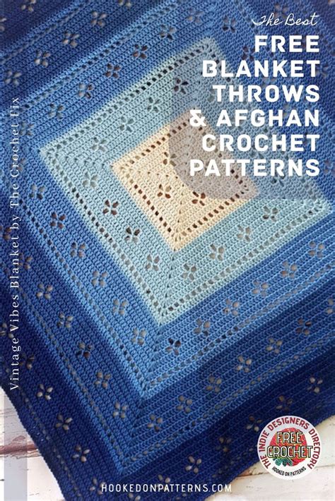 Free Blanket Crochet Patterns And Afghans Crochet Blanket Patterns