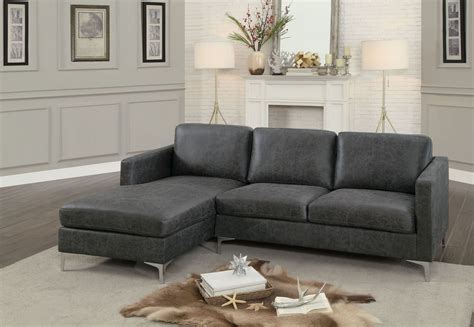 Breaux Grey Sectional Sofa From Homelegance Coleman Furniture