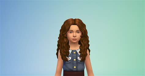 Sims 4 Custom Content Kids Hair Roomfl