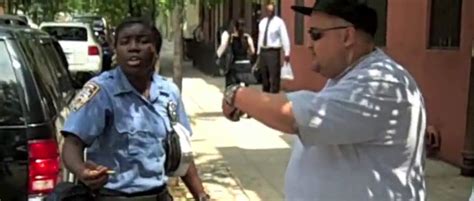 Hood Female Nypd Traffic Cop Talking Street And Gets Direspected Stfu Ghetto B Tch