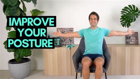 Do These Exercises To Improve Your Posture Posture Exercises For Seniors Youtube