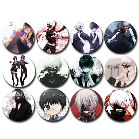 Japanese Anime Tokyo Ghoul Anime Brooch Pin Badge Accessories For