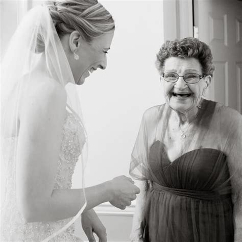 this bride asked her 89 year old grandma to be her bridesmaid wedding images wedding pics