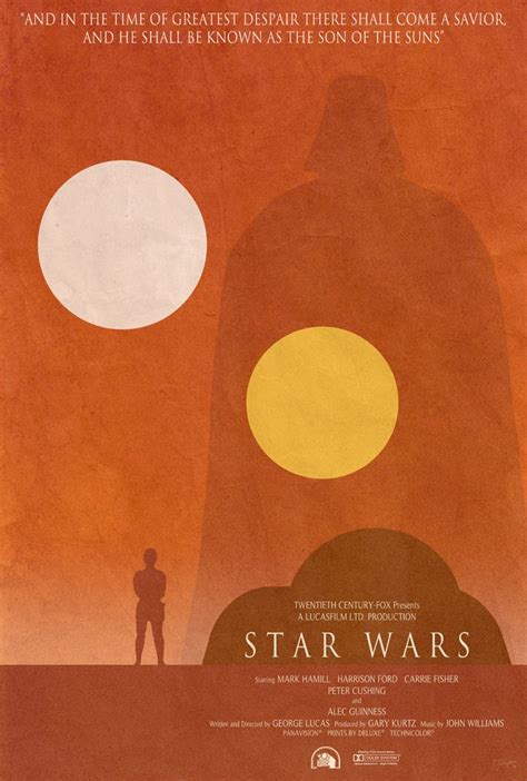 Alternative Movie Poster For Star Wars Episode Iv A New Hope By Ed