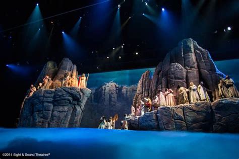 Why Youll Love Bransons New Stage Spectacular Moses Set Design