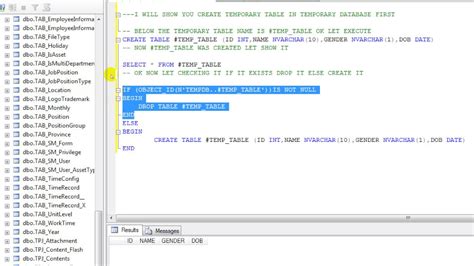 Create Temp Table Sql Oracle Awesome Home