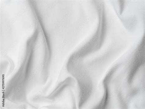 White Cotton Cloth Background