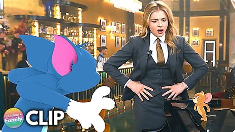 Tom And Jerry 2021 🐭🐱 New Clip Featurette Chloë Grace Moretz Live