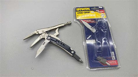 Irwin 6 Vice Grips With Knife And Screwdriver Tool Exchange