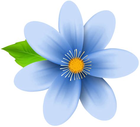 Blue Flower Png Picture 2229393 Blue Flower Png