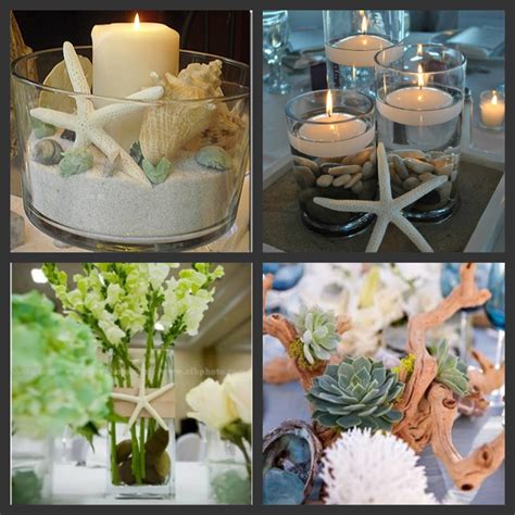 Planning a wedding can be expensive, so use these cheap wedding decoration ideas to plan a diy wedding on a budget. Weddings Are Fun Blog: Beach Wedding Centerpiece Ideas