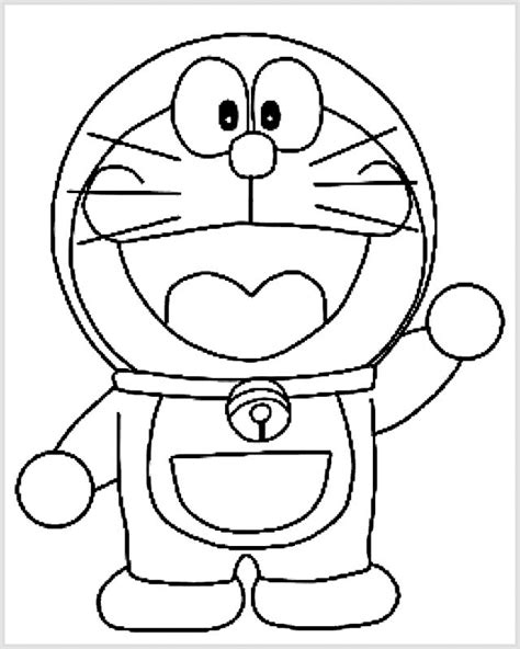 Mudah Cara Melukis Doraemon Begini Cara Menggambar Doraemon Dan Kawan