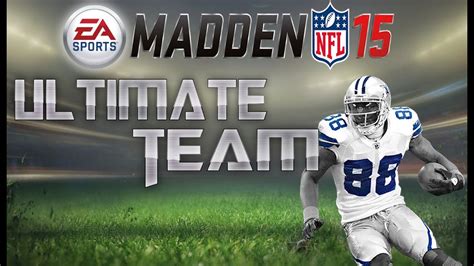 Madden Ultimate Team Positional Hero Dez Bryant Debut In Playoffs Mut Gameplay Youtube