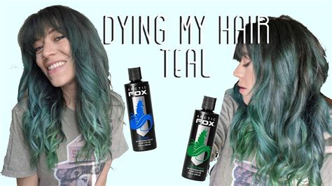 Arctic Fox Phantom Green And Poseidon Review Dying My Hair Green