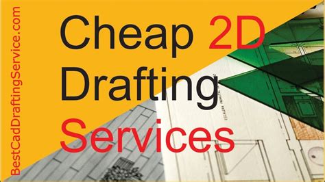 2d Drafting Service Provide Online Drafting Services Youtube