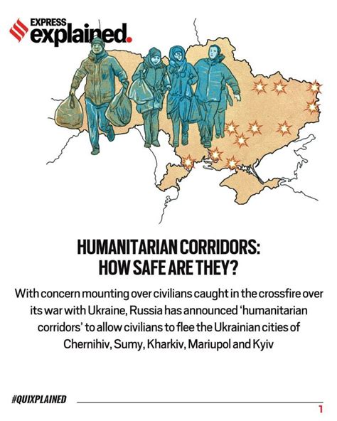 Ukraine War What Are Humanitarian Corridors And How Safe Are They
