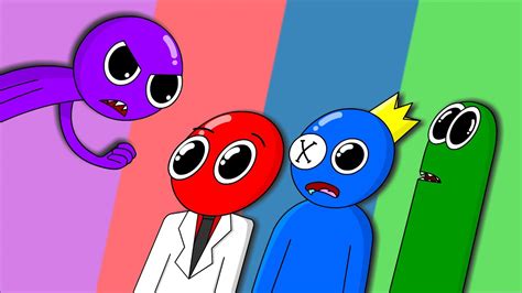 Just A Bit Crazy Rainbow Friends Meme Animation Youtube