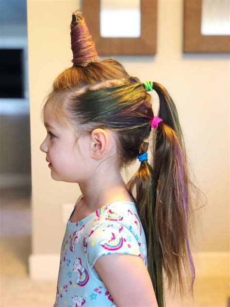 Today Was Crazy Hair Day At Rileys School And One Would Typically