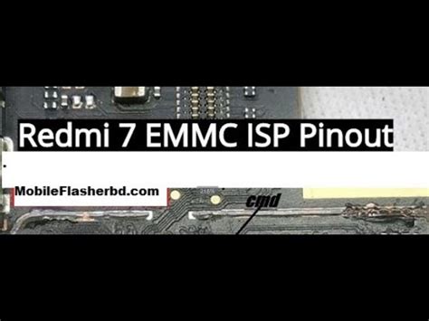 Redmi Isp Emmc Pinout For Flashing Remove Pattern And Frp The Best