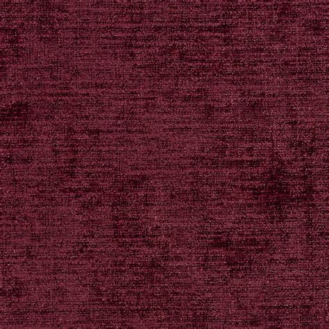 Port Burgundy Plain Chenille Drapery And Upholstery Fabric By The Yard