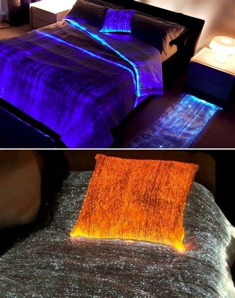 Luminous Fiber Optics Bed Cover With Images Space Themed Bedroom