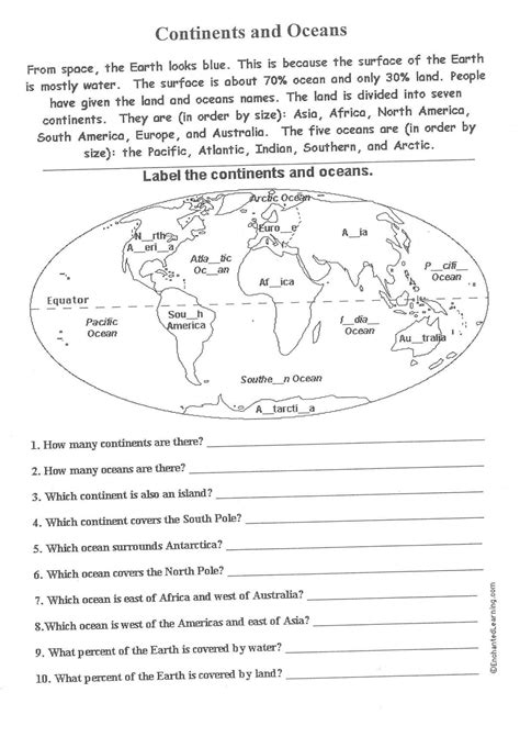 Geography Questions For 5th Graders