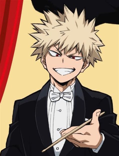 Bakugo in official art for the first BNHA Orchestra concert ...