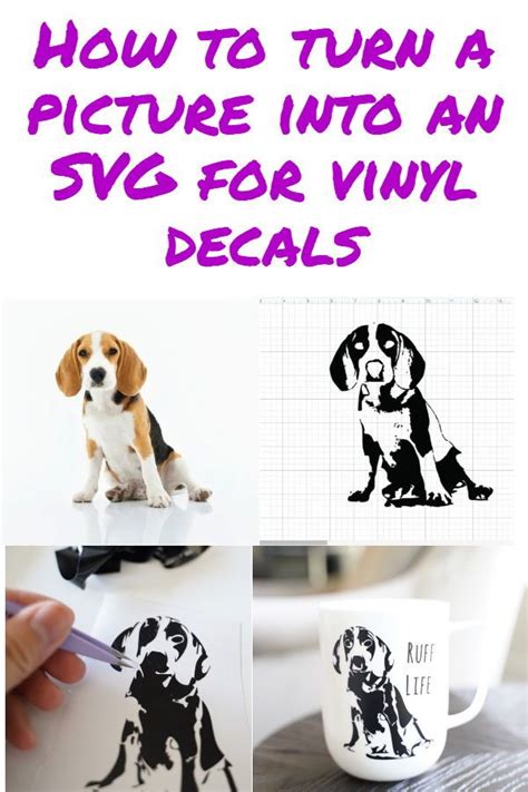 How To Turn A Picture Into An Svg For The Cricut Cricut Projects