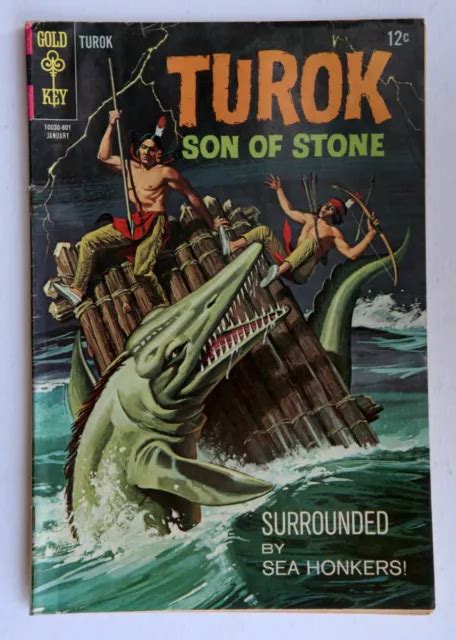 Turok Son Of Stone 60 Mid Grade Gold Key Comics January 1968 450