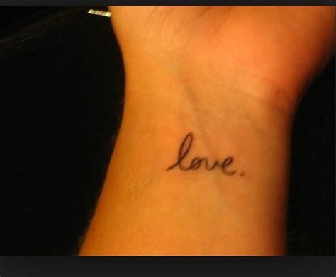 Tattoo Love Love Wrist Tattoo Rose Tattoo Forearm Wrist Tattoos For