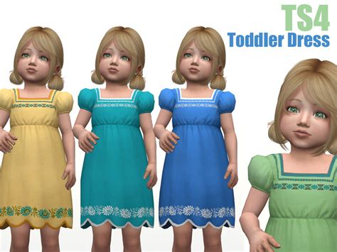The Sims Resource Toddler Dress 1