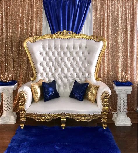 Royal Throne Wedding Bride Groom Sofa King Throne Chair For Party Buy