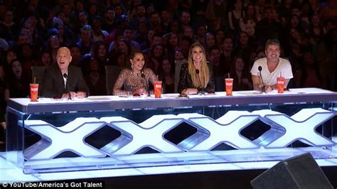 Girl Stuns Agts Judges With Celine Dion Song Daily Mail Online